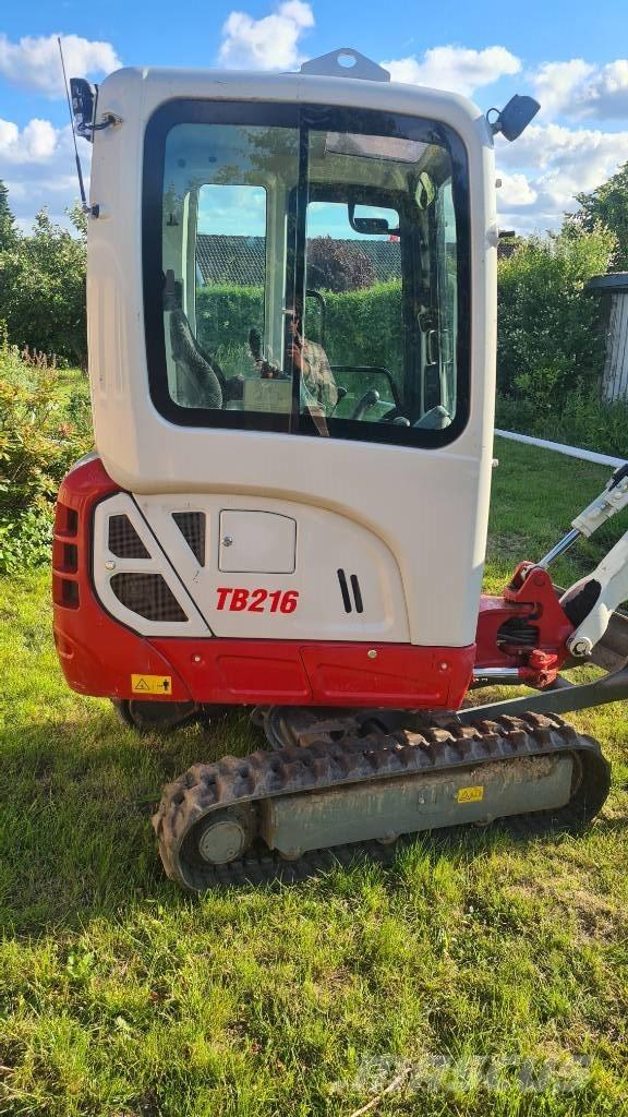 Takeuchi TB 216 Minigravere <7t