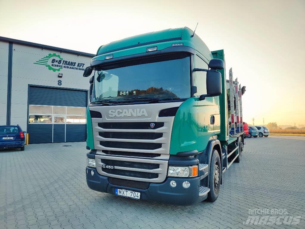 Scania G 450 Tømmerbiler