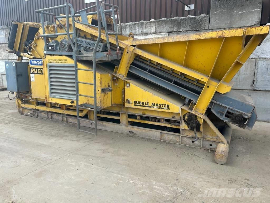 Rubble Master RM 60 Knusere
