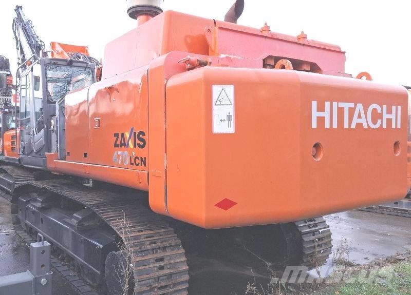 Hitachi ZX 470 LCD-3 Gravemaskiner for riving