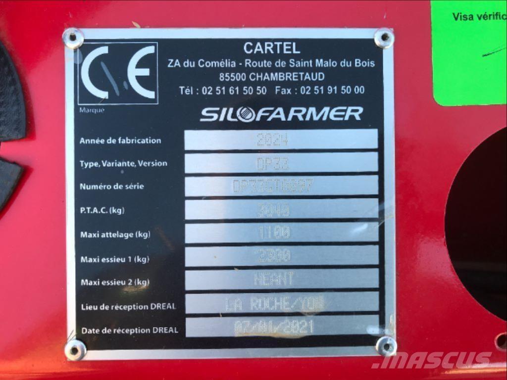 Silofarmer 280 Rundballerivere, -kuttere og -utpakkere