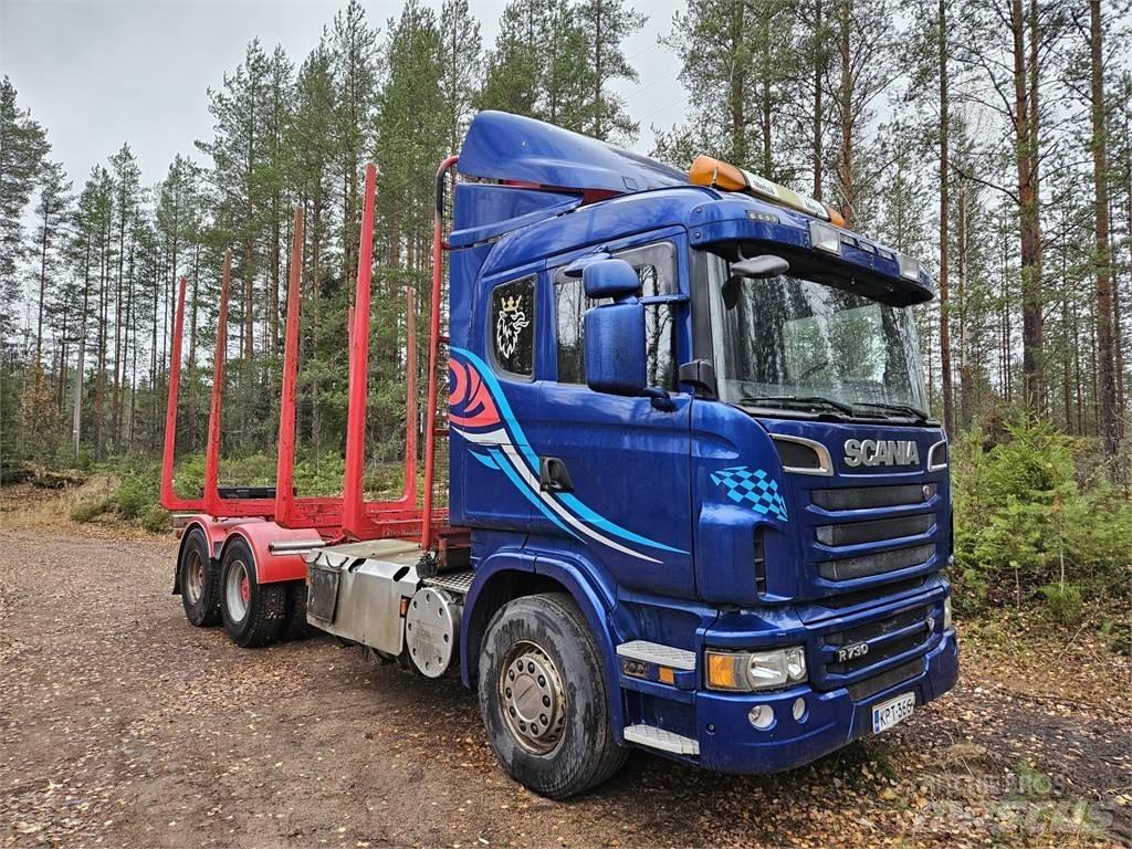 Scania R 730 Tømmerbiler