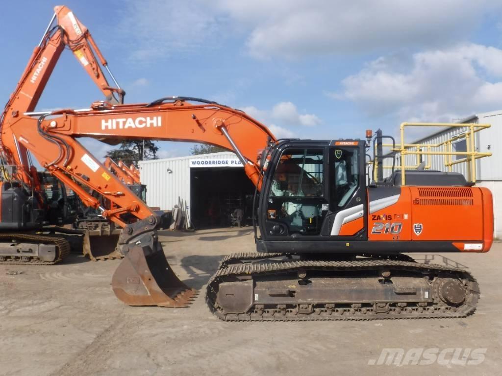 Hitachi ZX 210 LC-7 Beltegraver