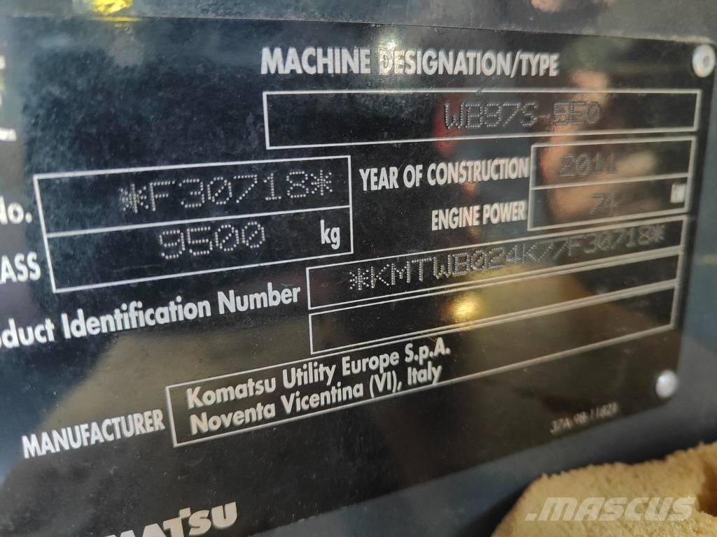Komatsu WB97S-5E0 Traktorgravere