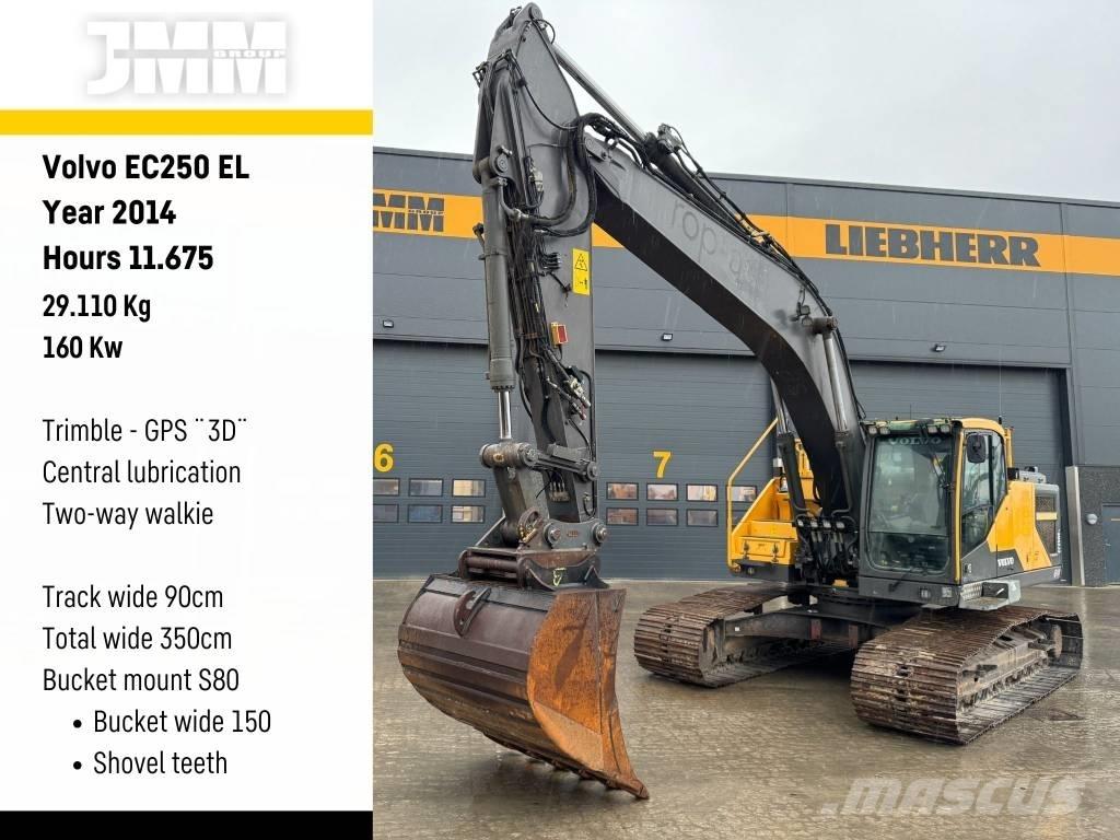 Volvo EC 250 EL Beltegraver