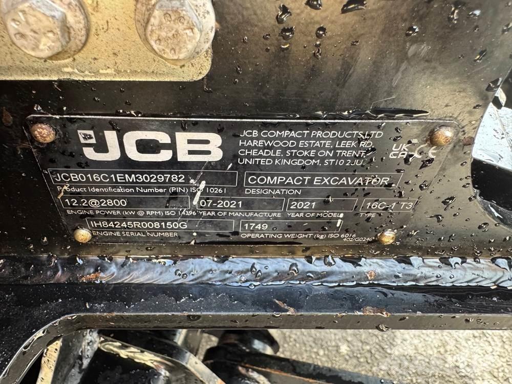 JCB 16C-1 Minigravere <7t