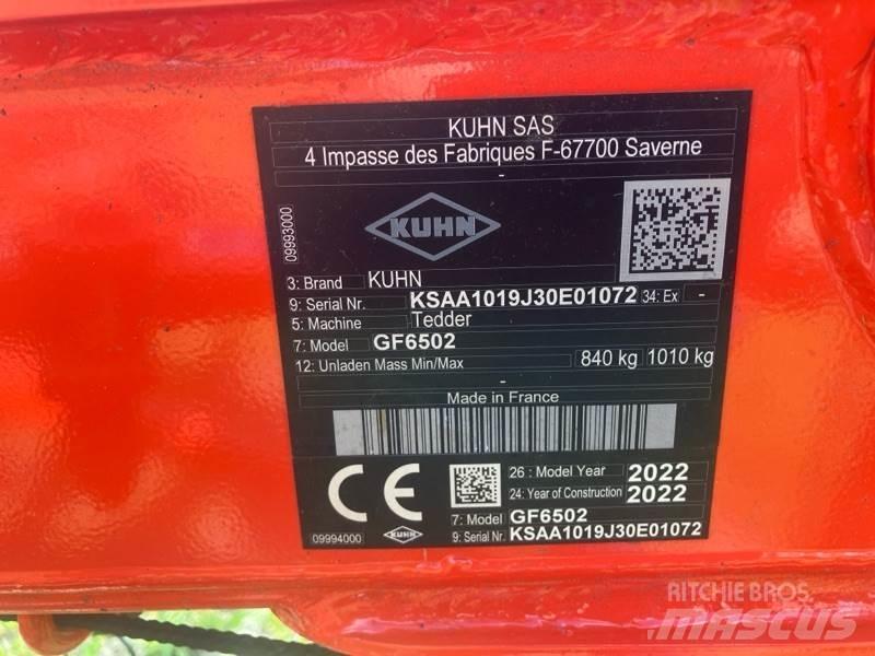 Kuhn GF6502 Raker og høyvendere