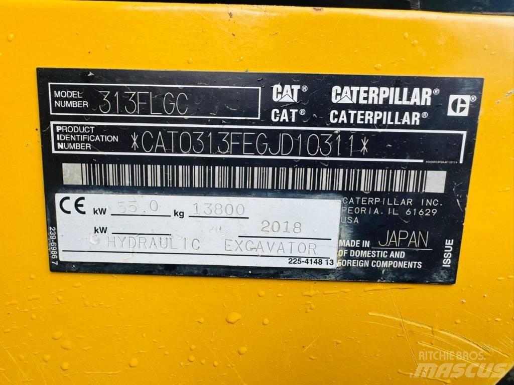 CAT 313 F LGC Beltegraver