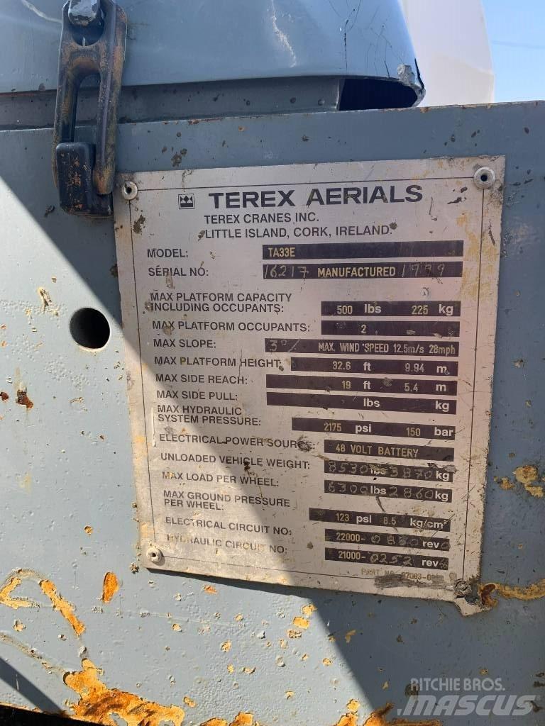 Terex TA33 Leddede bomlifter
