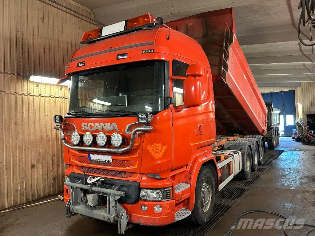 Scania R 520 Tridem Tippbil