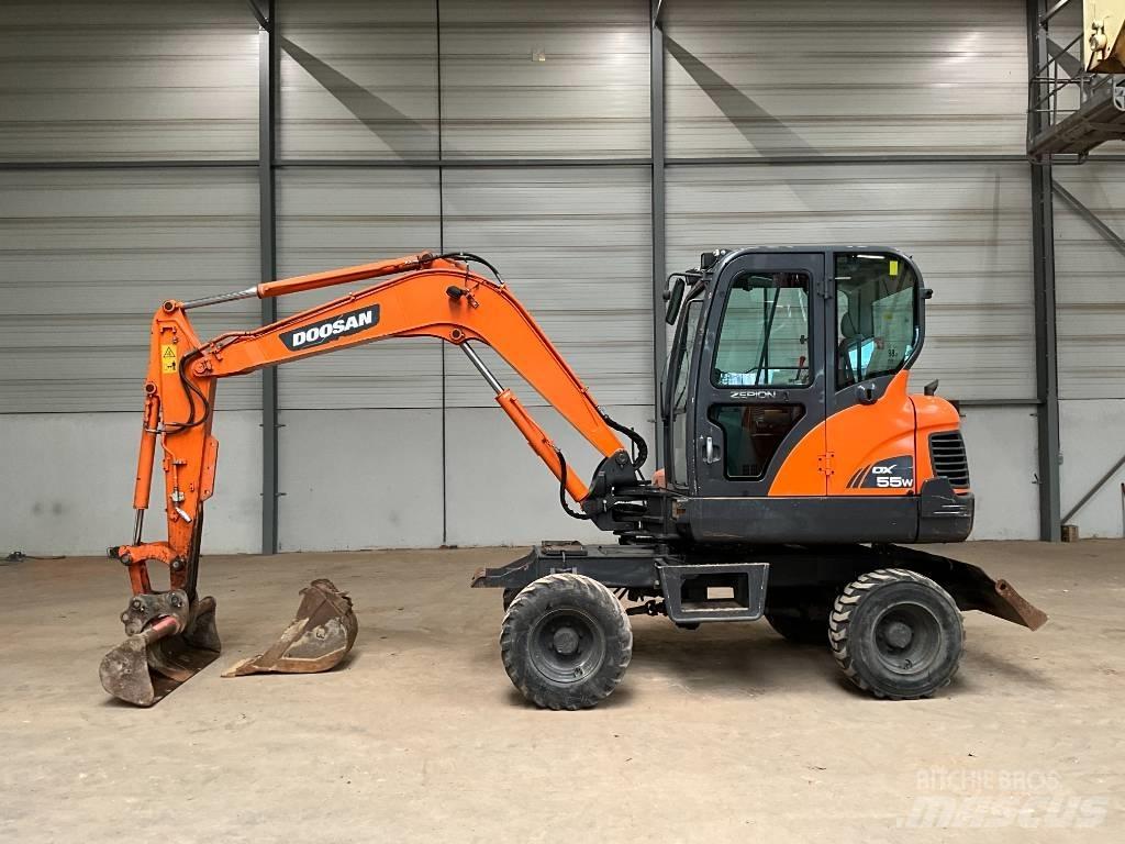 Doosan DX 55 W Hjulgravere