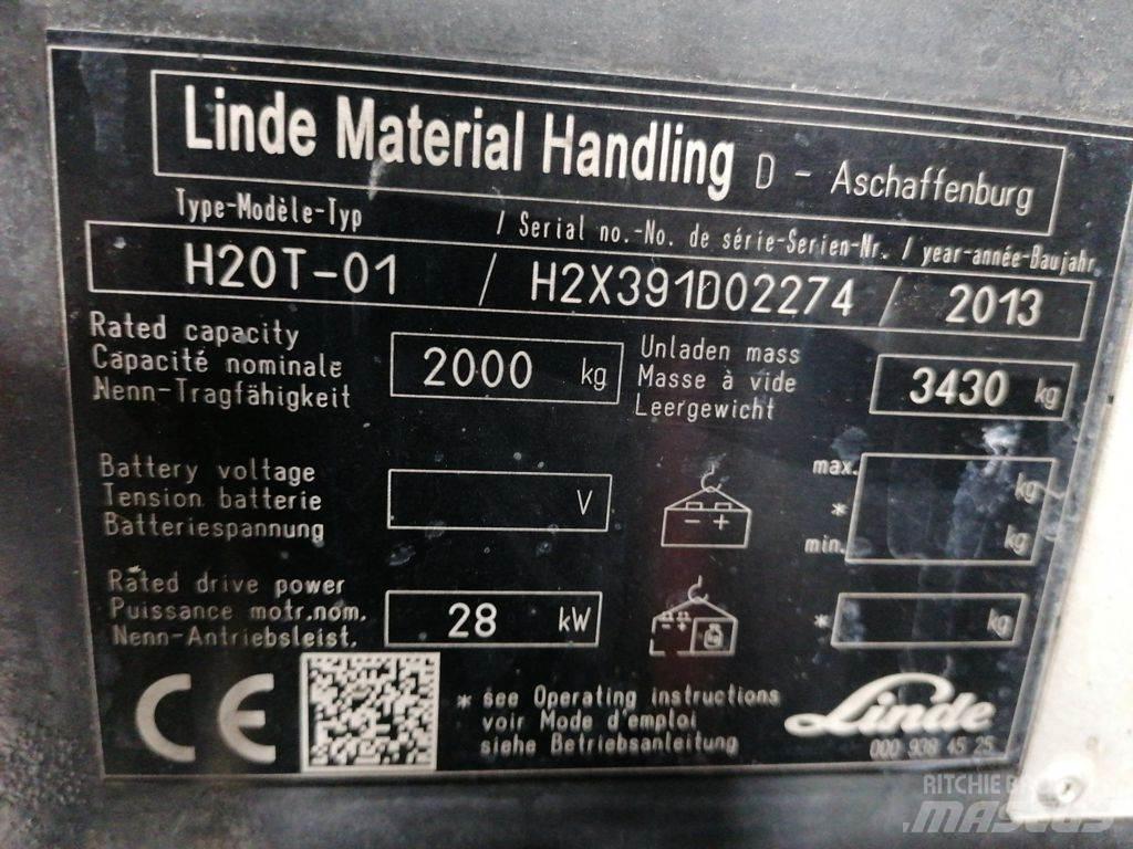 Linde H20T-02 Propan trucker