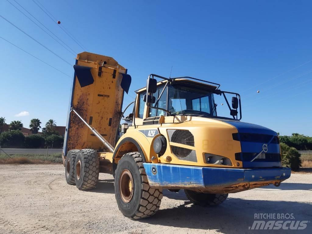 Volvo A 25 F Rammestyrte Dumpere
