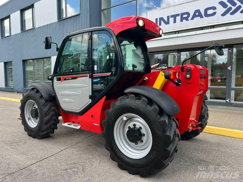 Manitou MT 733 Easy Teleskophjullastere