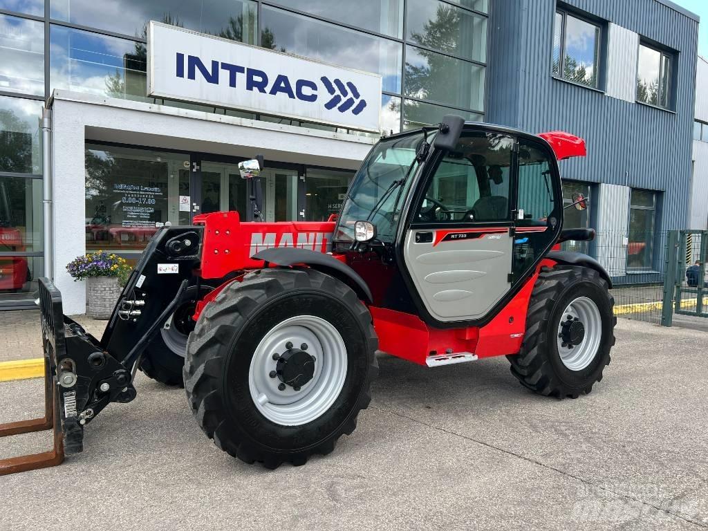 Manitou MT 733 Easy Teleskophjullastere