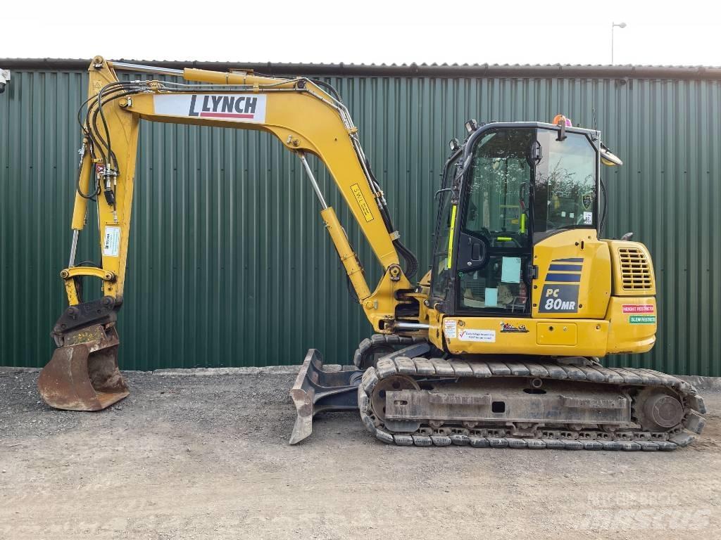 Komatsu PC 80 MR-5E0 Midigravere 7 - 12t