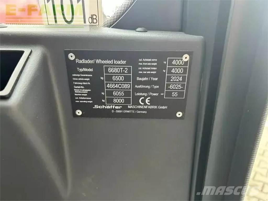 Schäffer 6680 t-2 Minigravere <7t