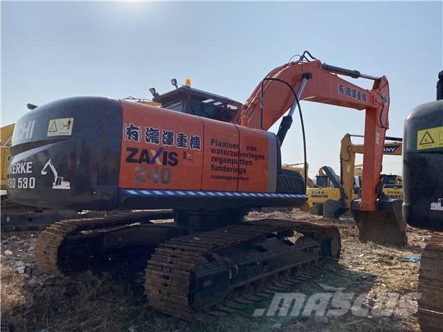 Hitachi ZX240 Beltegraver