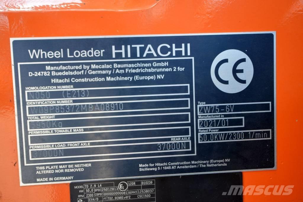 Hitachi ZW 75-6 Hjullastere