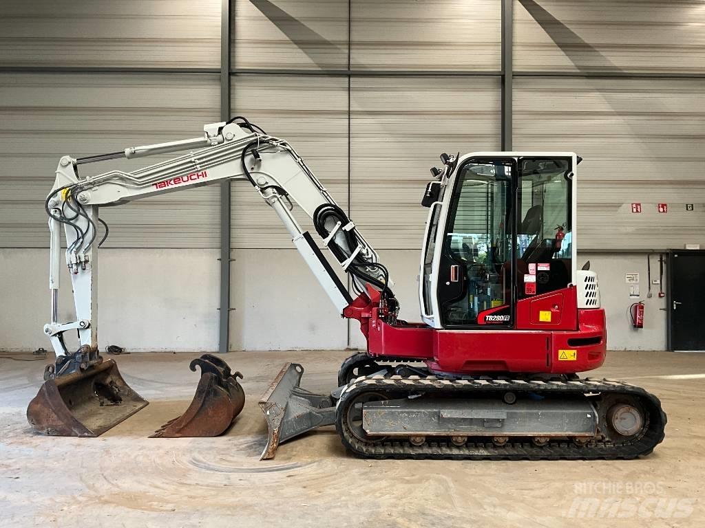 Takeuchi TB 280 FR Midigravere 7 - 12t
