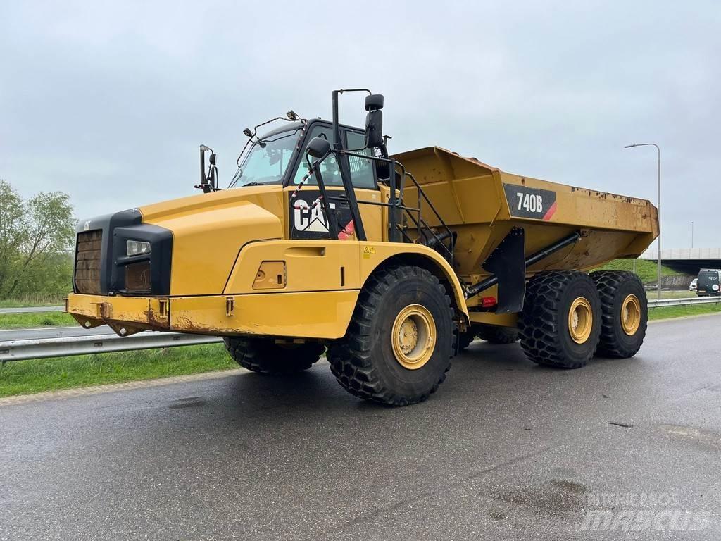 CAT 740B Rammestyrte Dumpere
