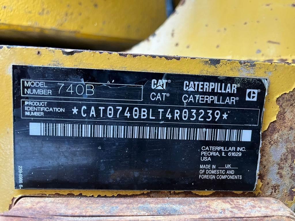 CAT 740B Rammestyrte Dumpere