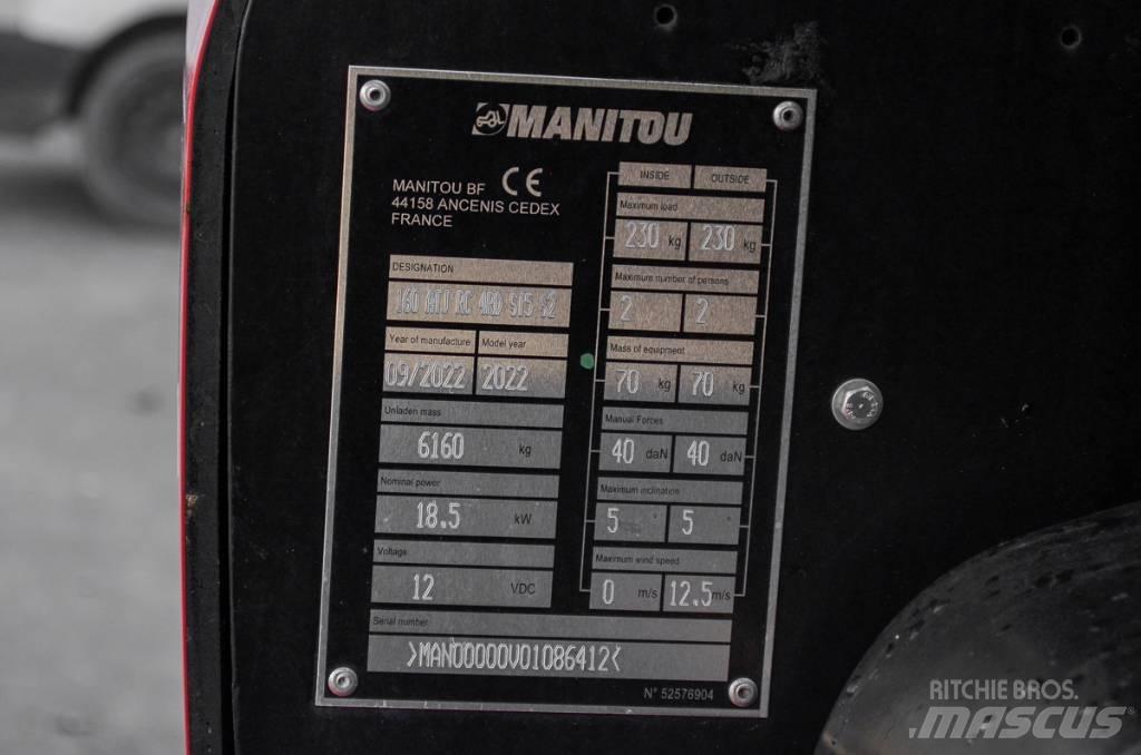 Manitou ATJ 160 Leddede bomlifter