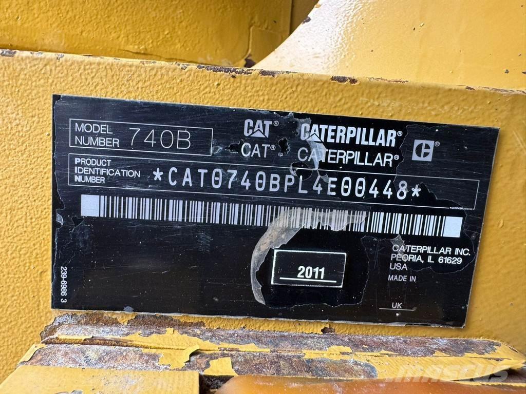 CAT 740B Rammestyrte Dumpere