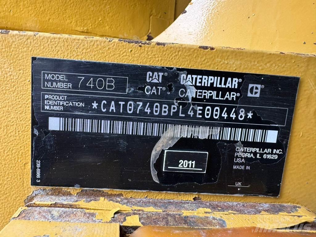 CAT 740B Rammestyrte Dumpere