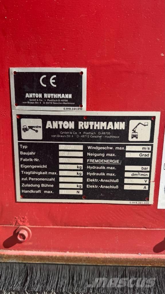 Ruthmann TR220 Teleskop bomlifter