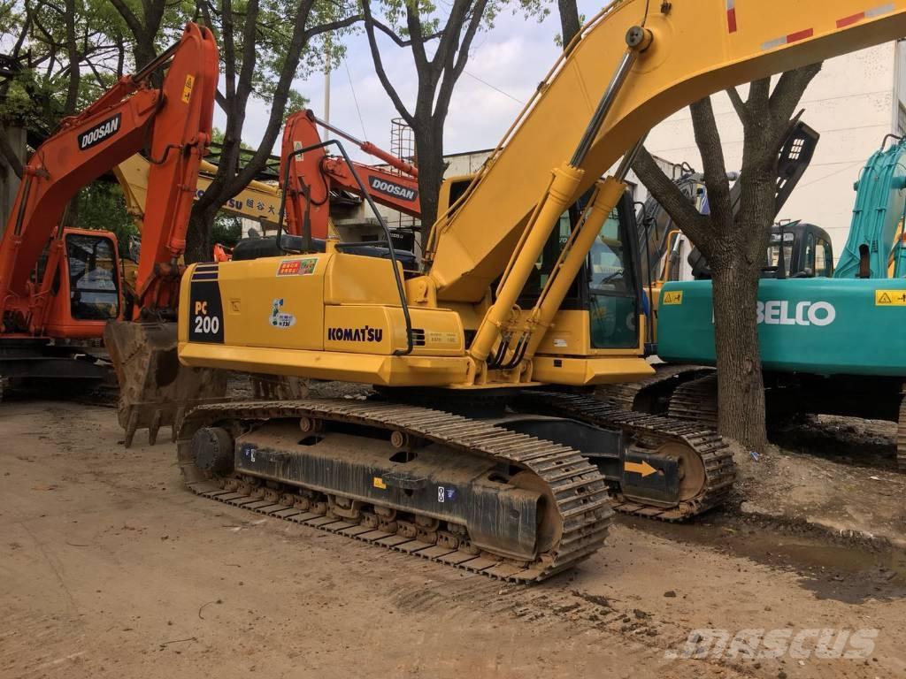 Komatsu pc200-8 Beltegraver