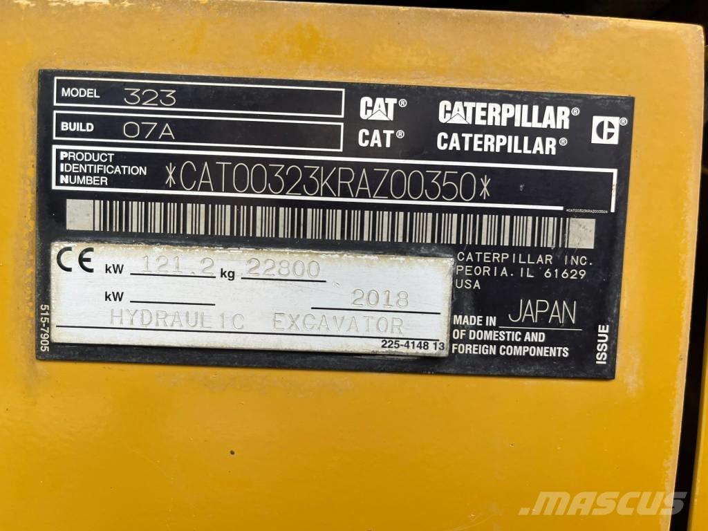 CAT 323 07A Beltegraver