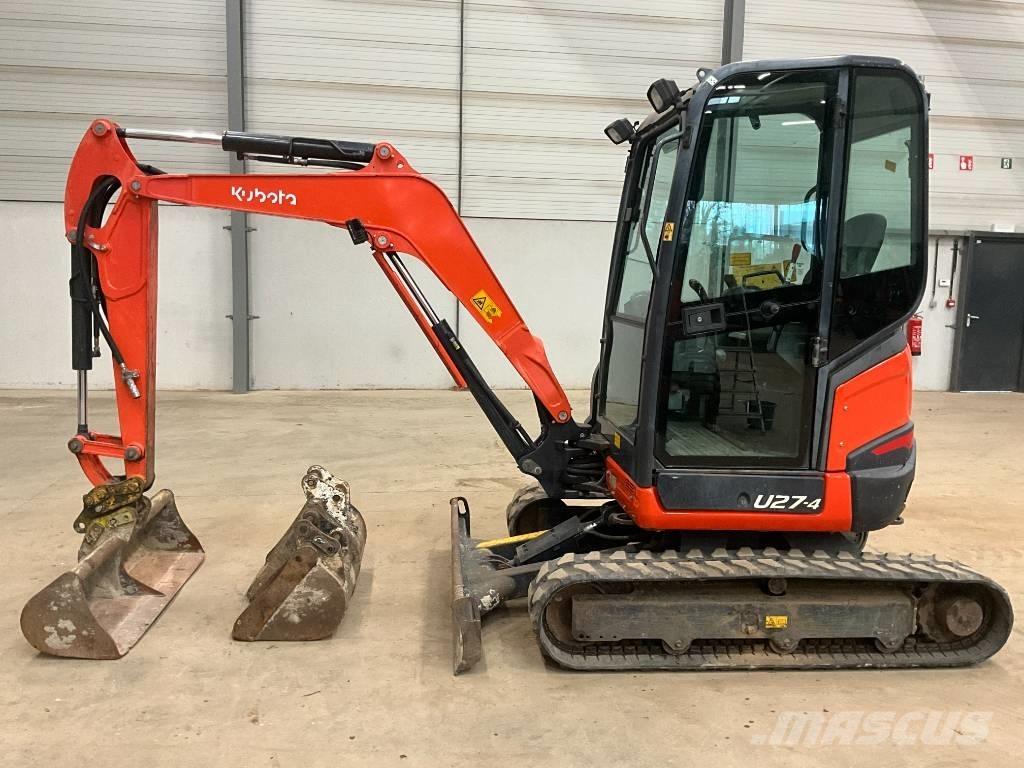 Kubota U 27-4 Minigravere <7t