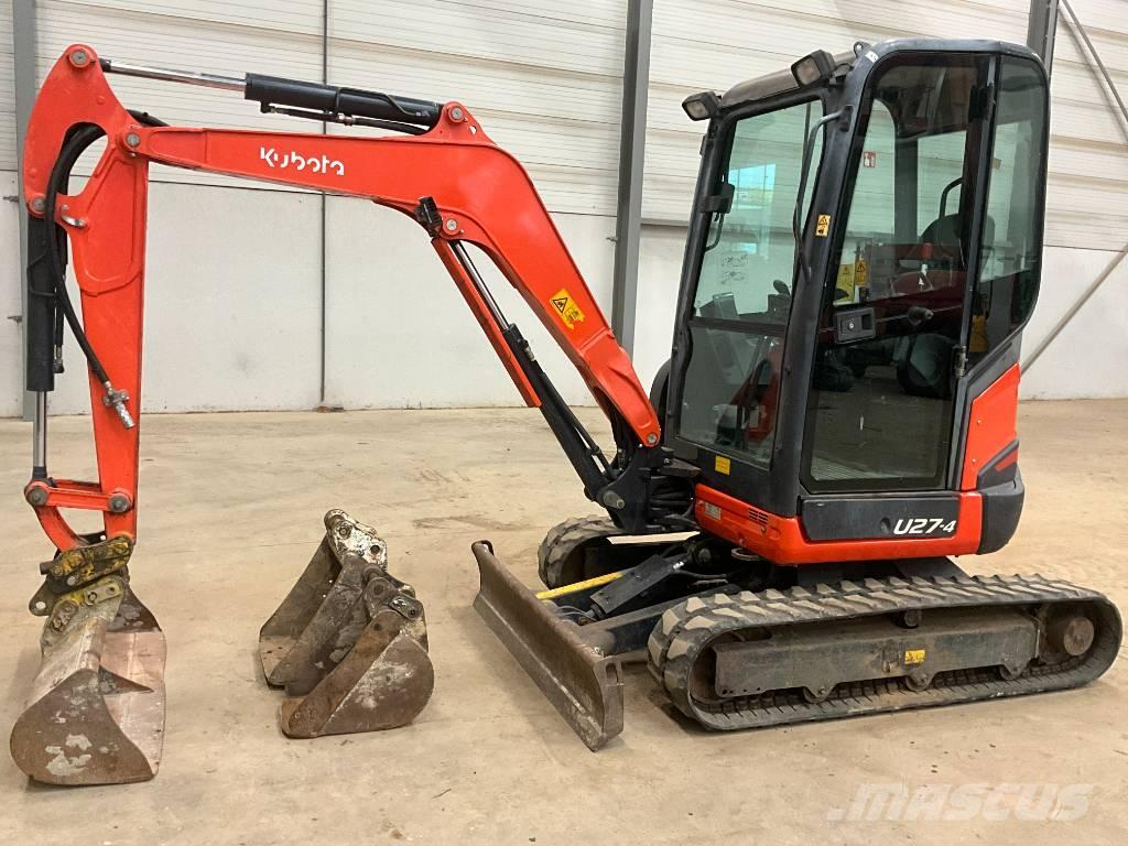 Kubota U 27-4 Minigravere <7t