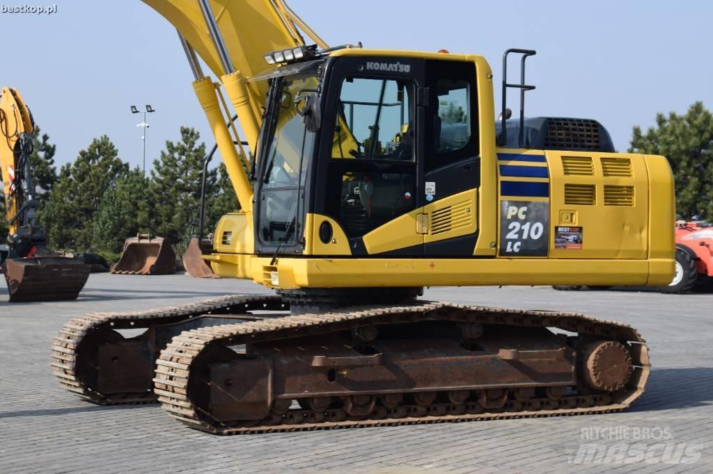 Komatsu PC 210 LC-10 Beltegraver