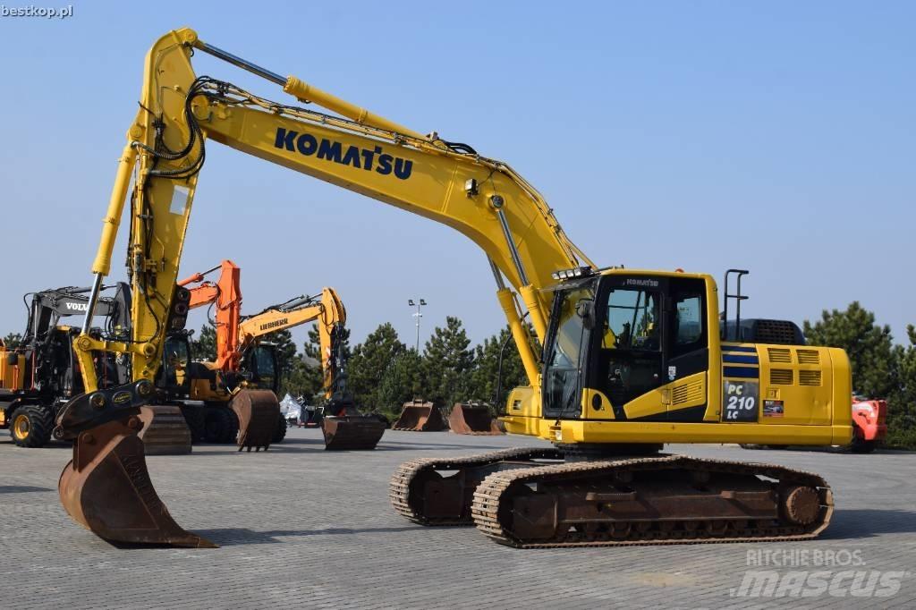 Komatsu PC 210 LC-10 Beltegraver