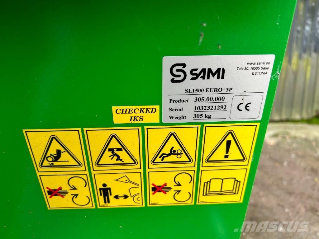 Sami SL1500 EURO + 3P Sand- og saltspredere