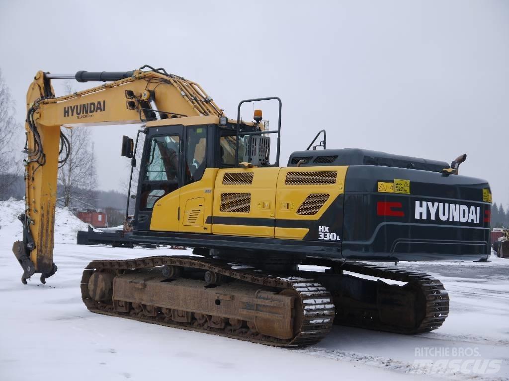 Hyundai HX 330 L Beltegraver