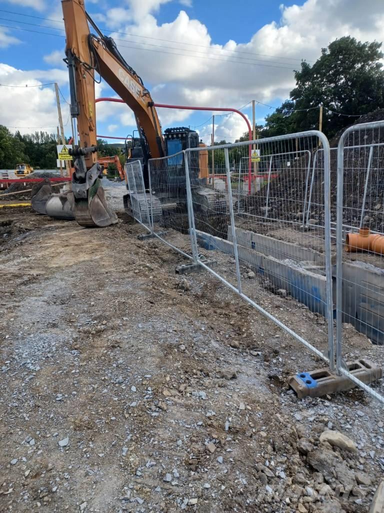 CASE CX 245 D Beltegraver