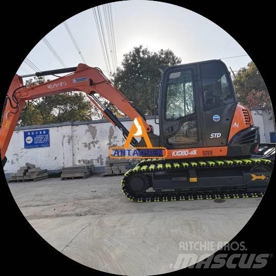 Kubota KX 080-4 Midigravere 7 - 12t