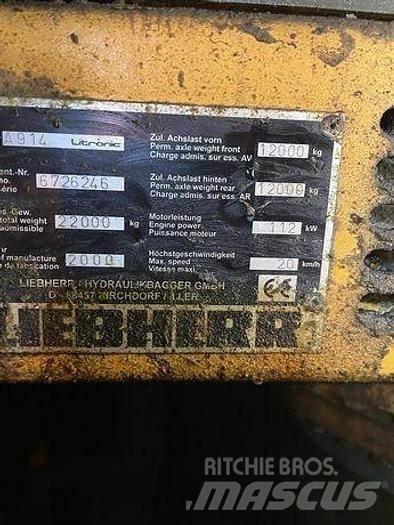 Liebherr A914 Spesialtilpassede gravemaskiner