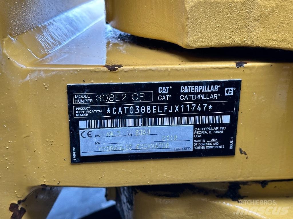 CAT 308E2 CR Midigravere 7 - 12t