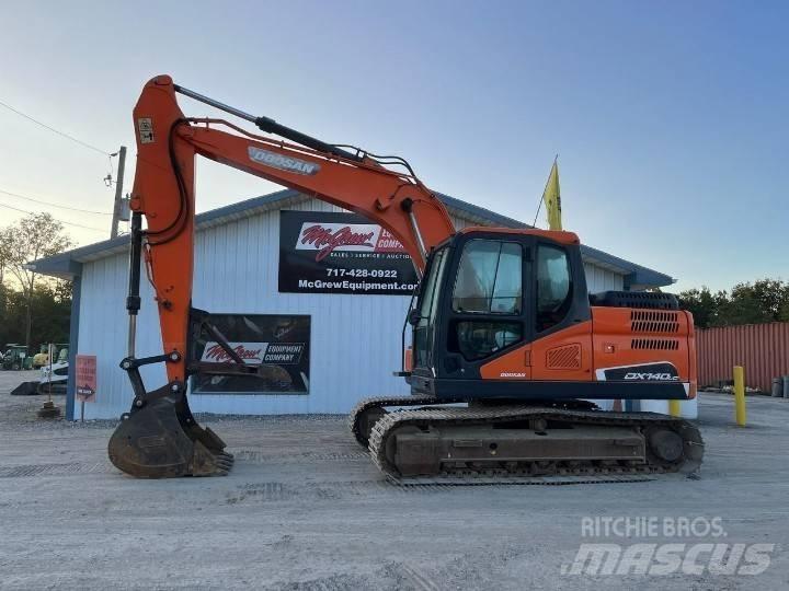 Doosan DX 140 LC Beltegraver