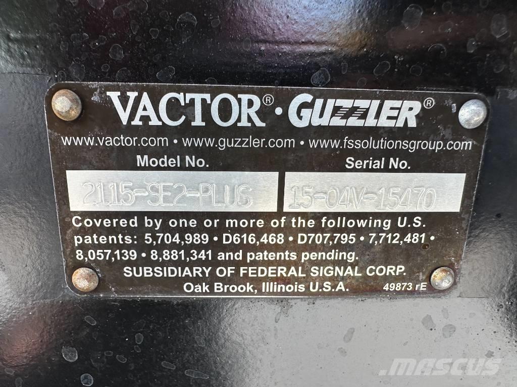 International 7600 Slamsugere