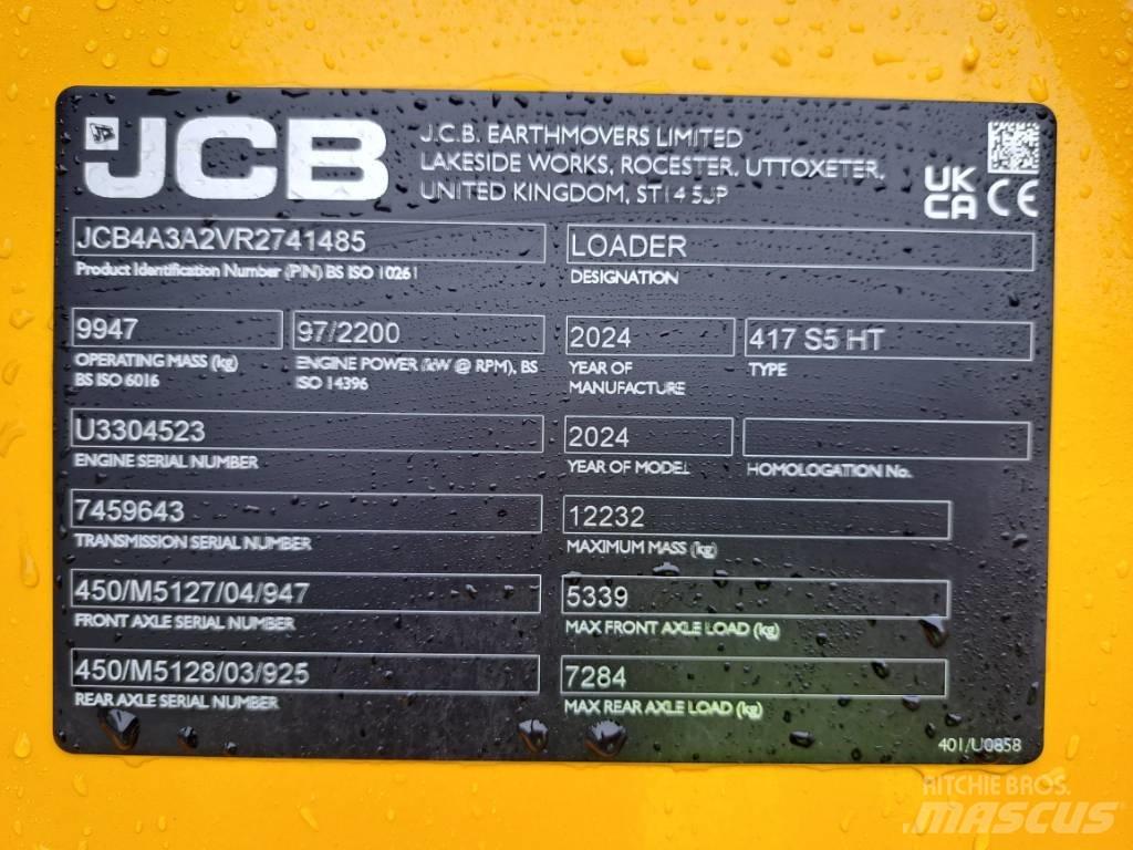 JCB 417 HT Hjullastere