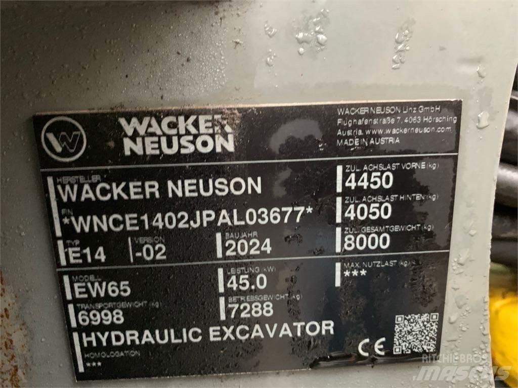 Wacker Neuson EW65 Hjulgravere