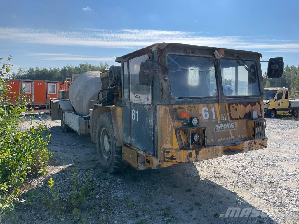 Paus UNI 50 Betongbiler