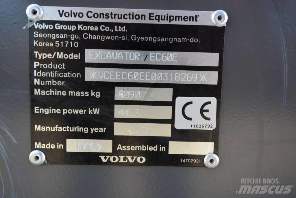 Volvo EC 60 E Minigravere <7t