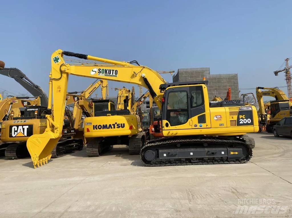Komatsu pc200-8 Beltegraver