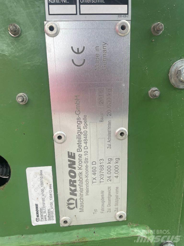 Krone TX 460 D Andre Landbrukshengere